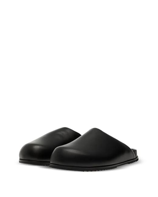 Rick Owens Black Granola Slippers for men