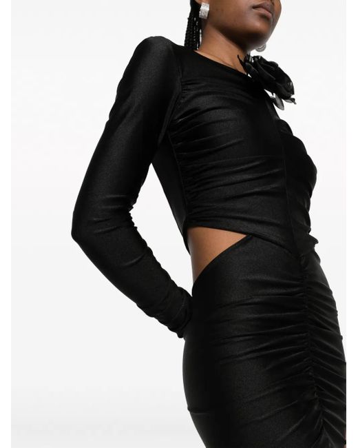 GIUSEPPE DI MORABITO Black Minikleid Mit Cut-Outs