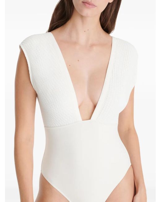 Eres White Glamorous Swimsuit