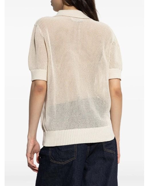 DSquared² コットン ポロシャツ Natural