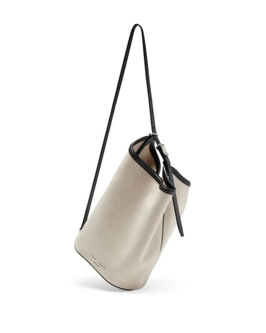 Proenza Schouler White Brant Linen Bucket Bag