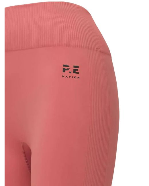 P.E Nation Red Restore Seamless Performance Legging