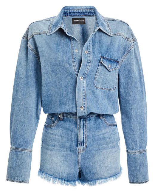 retroféte Annie ロンパース Blue