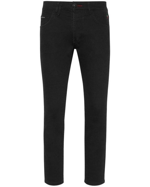 Philipp Plein Skinny Jeans in het Black voor heren
