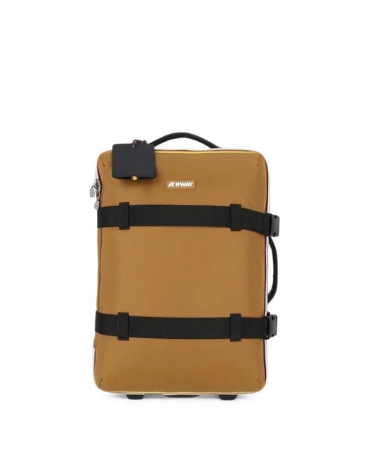 K-Way Multicolor Blossac S Buckled Suitcase for men