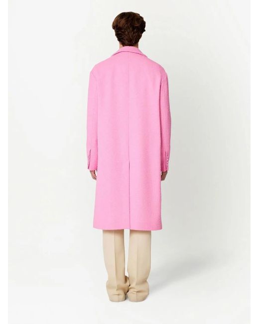 Abrigo Con Botones AMI de hombre de color Pink