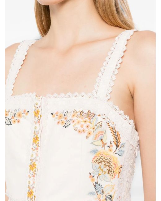 Farm Rio Metallic Robe Courte Ligia