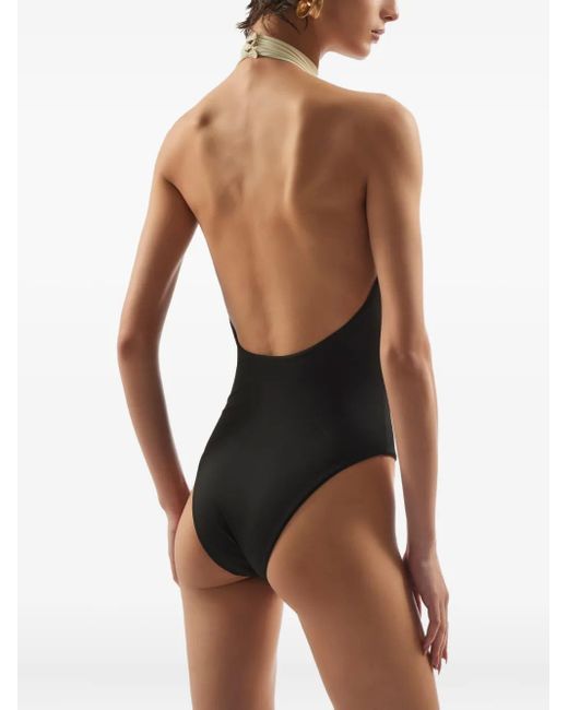 Maillot De Bain Knossos ‎Taller Marmo en coloris Black