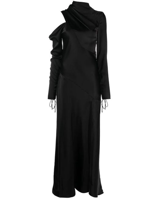 V:PM ATELIER ドレープ ドレス Black