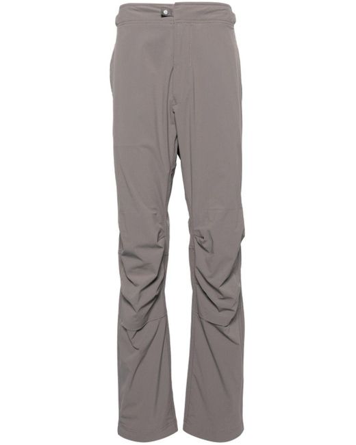 Stone Island Gray Mid-rise Shell Cargo Trousers for men