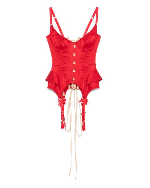 Maria Lucia Hohan Red Wildcat Corset