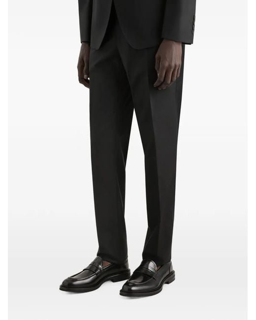 Dolce & Gabbana Black Martini Shawl-Collar Suit for men