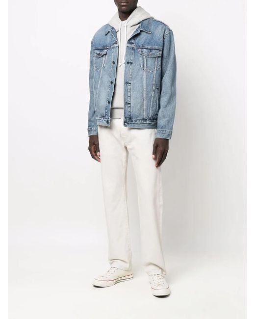 Levi's Blue Skyline Denim Trucker Jacket for men