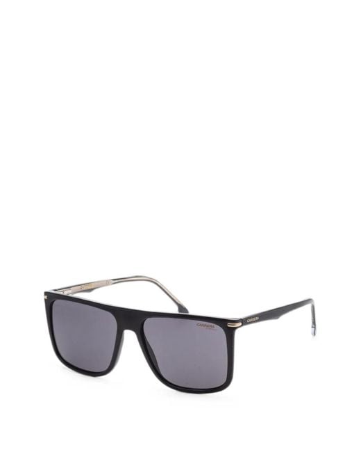 Carrera Gray Square-Frame Sunglasses for men
