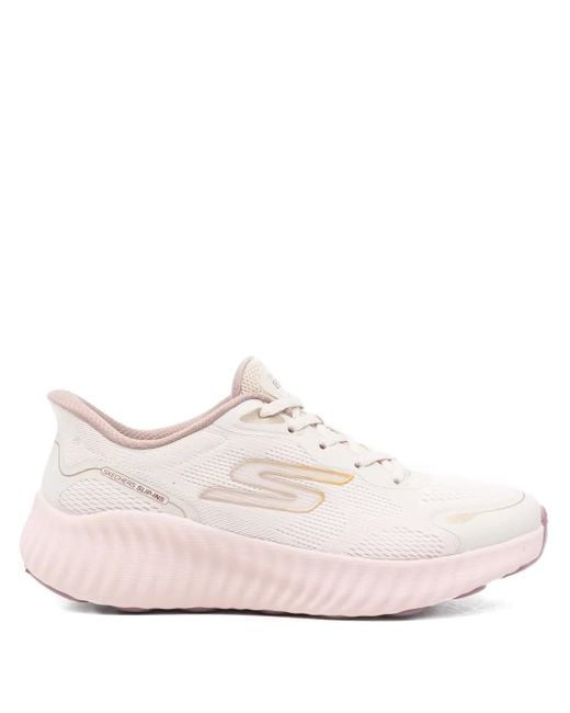 Skechers Pink Logo-detail sneakers