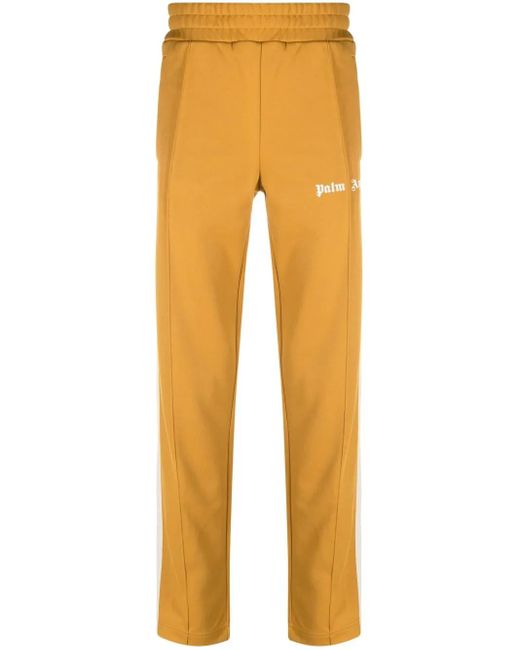 Palm Angels Jogginghose mit Logo-Print in Yellow für Herren