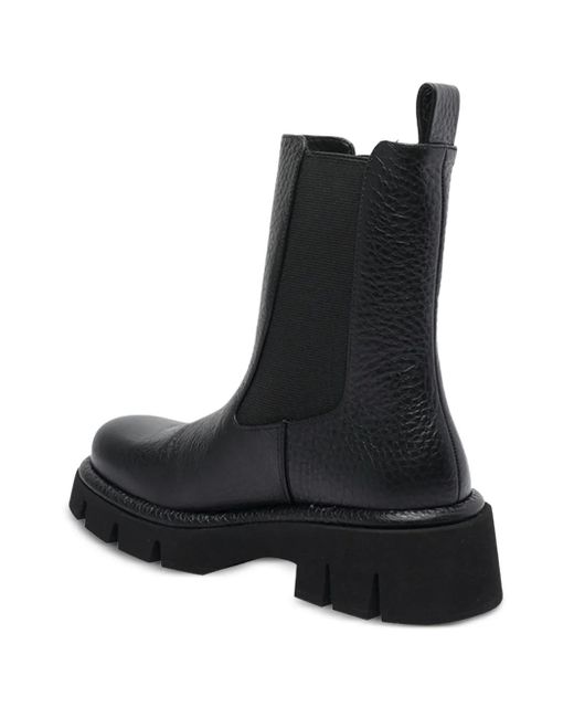 Paloma Barceló Black Stiefel Aus Kalbsleder