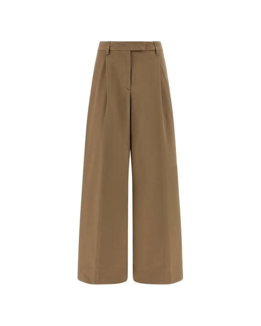 Thelatest Natural Deva Pleated Trousers