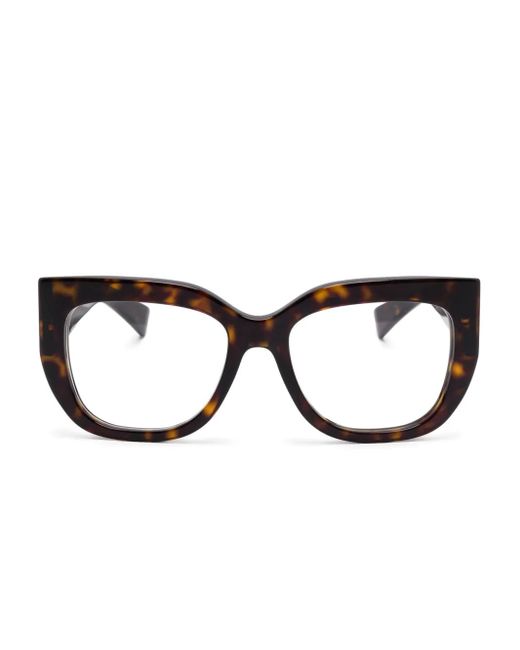 Occhiali Squadrati di Gucci in Brown