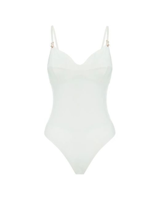 Murmur White Skin Sweetheart Bodysuit