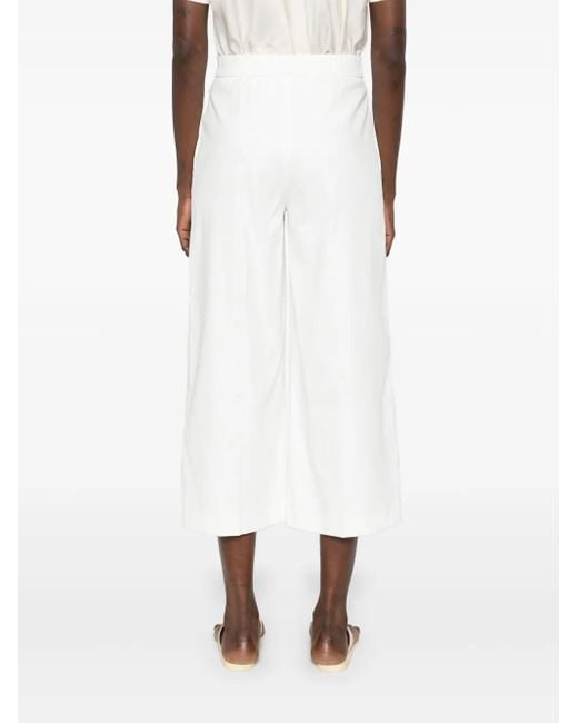Joseph White Temple Pant Light Gabardine Stretch
