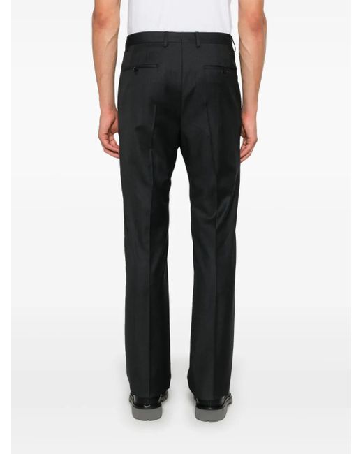 Lanvin Straight Pantalon in het Black voor heren