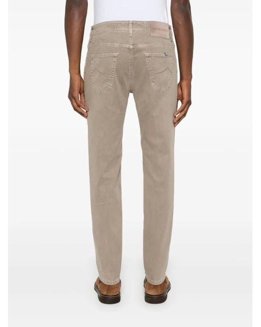 Jacob Cohen Natural Scott Slim-Cut Jeans for men