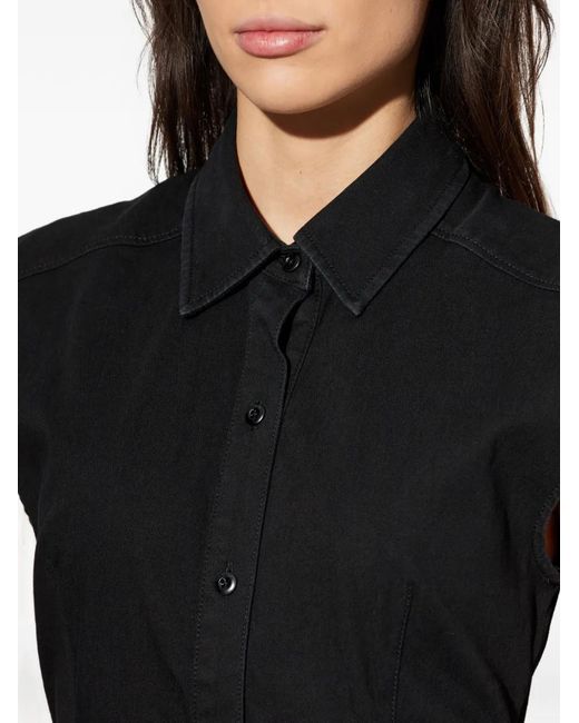 Rag & Bone Blousejurk Met Knopen in het Black