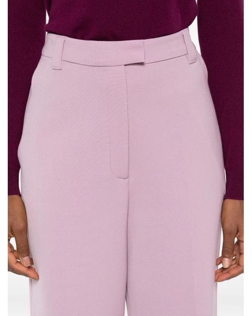 Marc O' Polo Pink Side-Slit Trousers