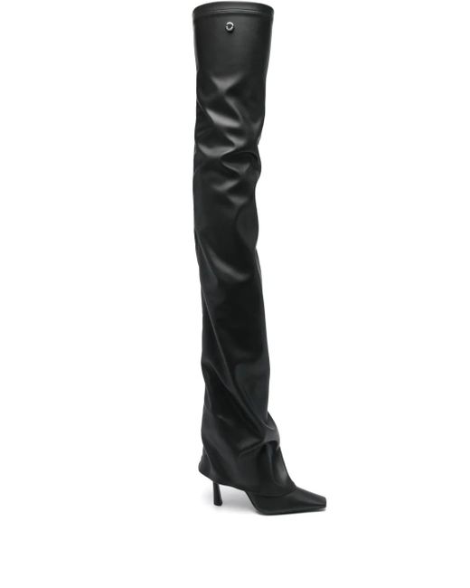 The Attico Black Robin Otk 95Mm Boots