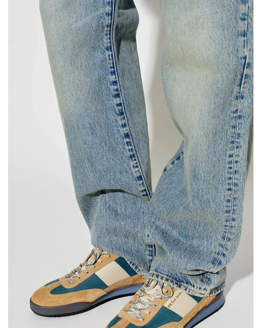 Paul Smith Blue Dover Leather Sneakers for men