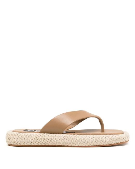 Senso Brown Bianca Thong-Strap Sandals