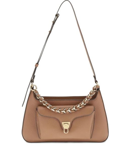 Coccinelle Beat Generation Shoulder Bag Brown