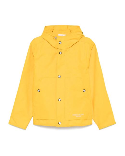 メンズ Stone Island S.i. Marina ウインドブレーカー Yellow