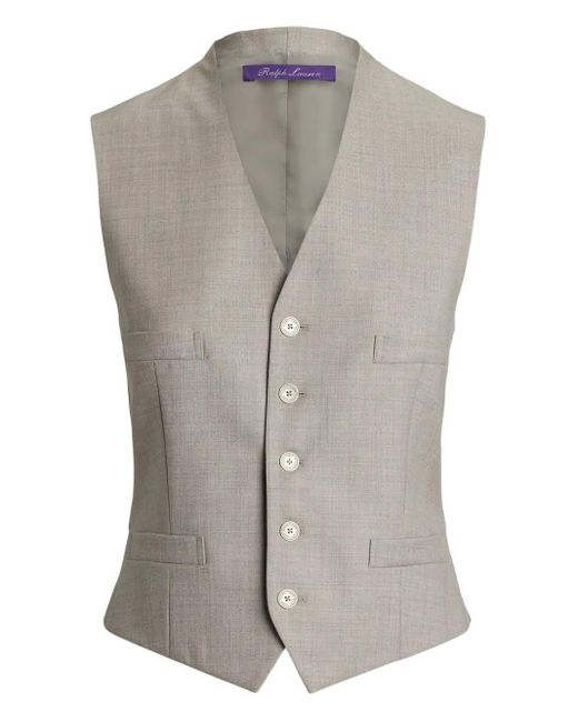 Ralph Lauren Gray Jaiden Tailored Waistcoat