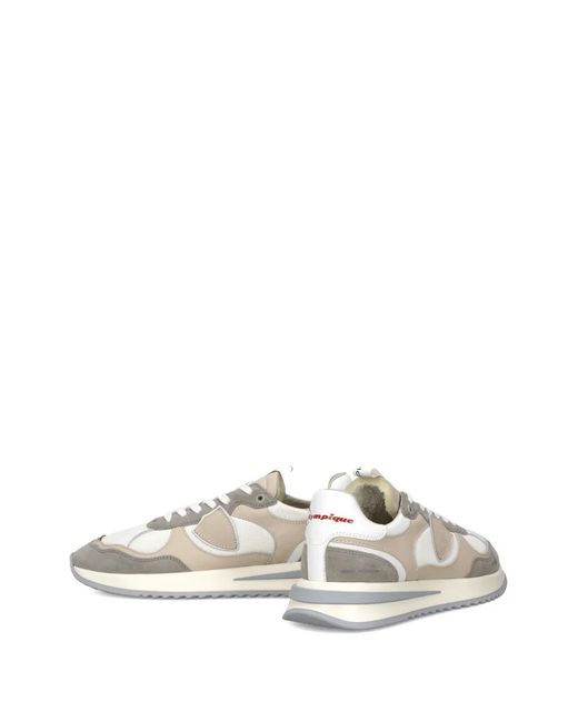 Baskets Olympique Philippe Model pour homme en coloris White
