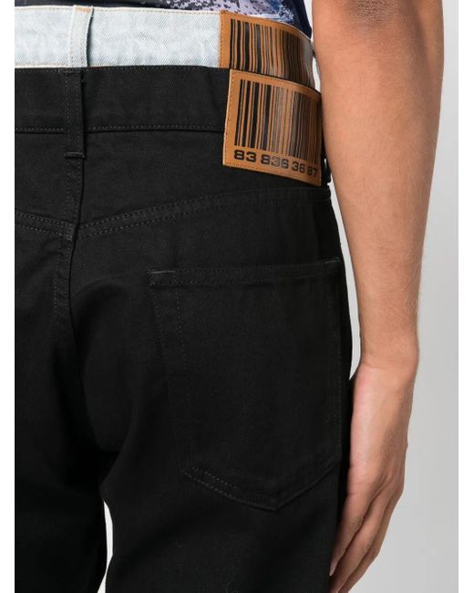 VTMNTS Straight Jeans in het Black voor heren