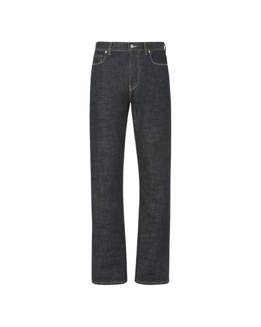 Jean À Patch Logo Fendi pour homme en coloris Blue