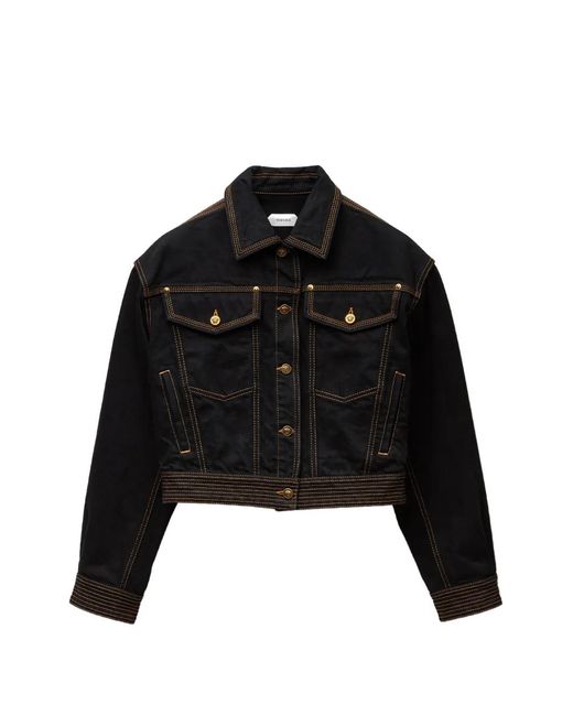 Versace Black Denim Blouson