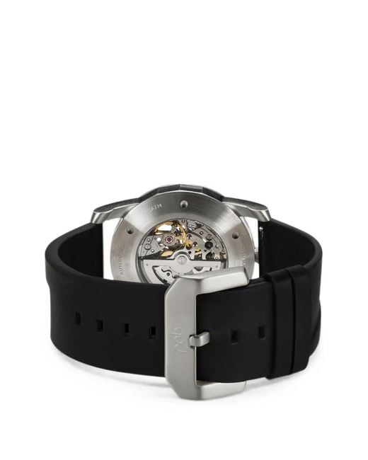 Fob Paris Gray R413 Skeleton 41Mm Watch