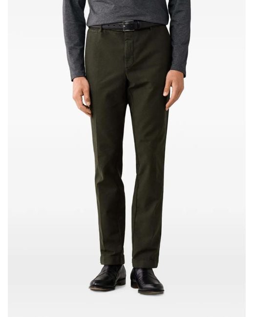 Hackett Black Kensington Devon Texture Trousers for men