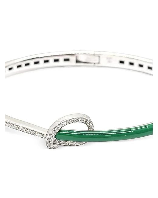 Andreoli White Know Diamond Bracelet