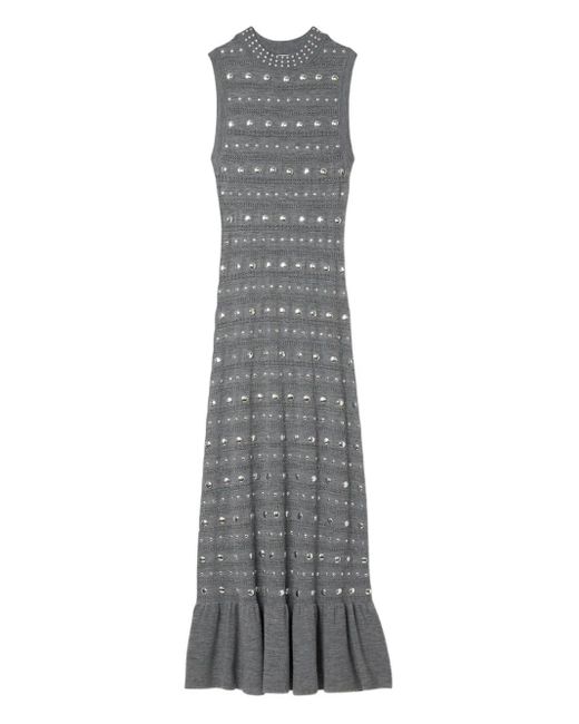 Abito Con Ruches di Sandro in Gray