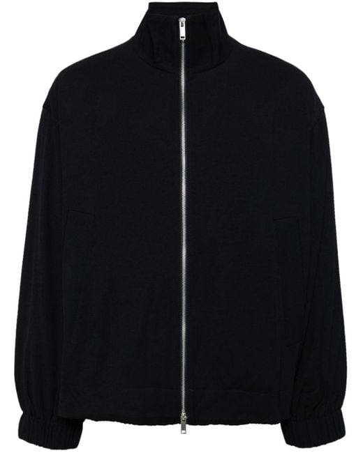Studio Nicholson Black Kita Zip-up Jacket for men