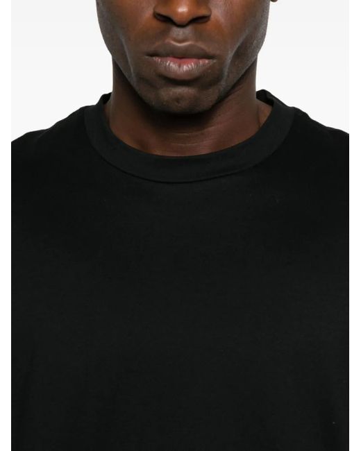 Brioni Black Cotton T-Shirt for men