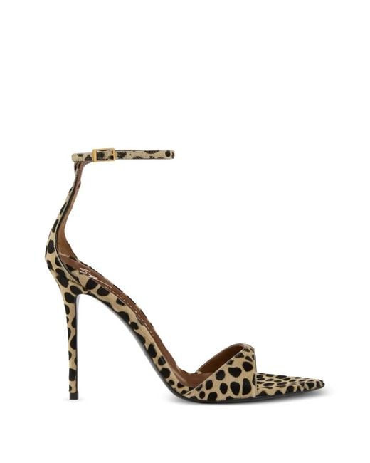 Giuseppe Zanotti Metallic Intriigo Strap Savage 105 Sandals