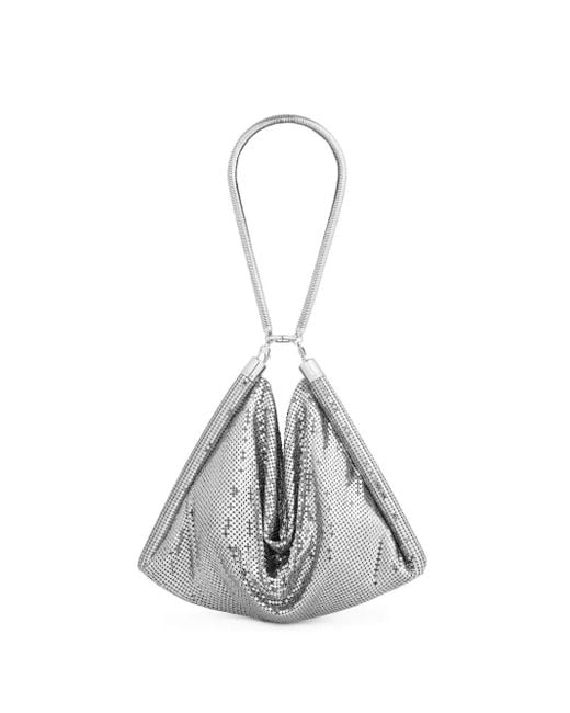 Rabanne White Chainmail Shoulder Bag