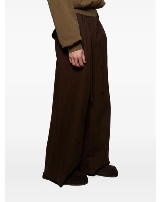 Rick Owens Black Granola Slippers for men