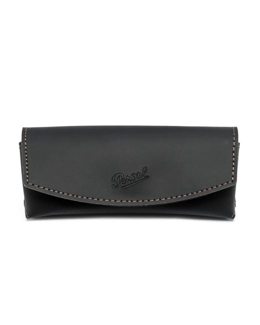 Persol Po3326S Zonnebril Met Rechthoekig Montuur in het Brown