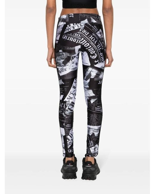 Versace Jeans Couture Black Trousers